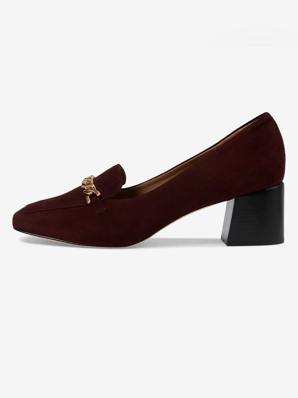 Bernardo Women's Footwear Avery Heeled Chain Loafers - Picture 2 of 12